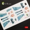 KELIK K48026 SU-25UB INTERIOR 3D DECALS FOR SMER/KP KIT 1/48